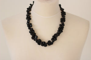 Black Onyx & Silver Necklace