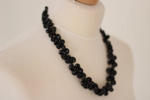 Black Onyx & Silver Necklace