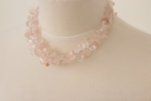 Rose Quartz & Silver Necklace