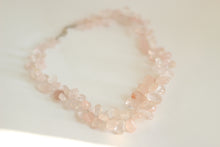 Rose Quartz & Silver Necklace