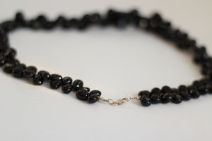 Black Onyx & Silver Necklace