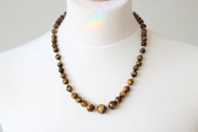 Tigers Eye & Silver Necklace