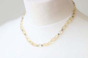 Citrine & Silver Necklace