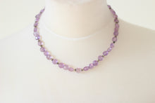 Amethyst & Silver Necklace