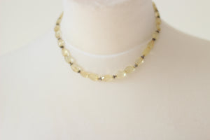 Citrine & Silver Necklace