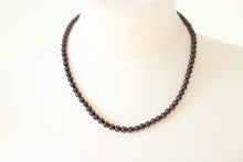 Garnet & Silver Necklace