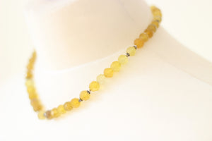 Citrine & Silver Necklace