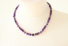 Amethyst & Silver Necklace