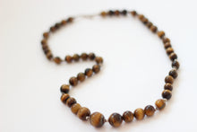 Tigers Eye & Silver Necklace