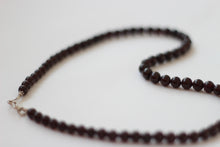 Garnet & Silver Necklace