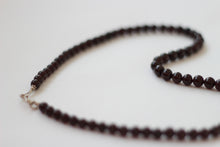 Garnet & Silver Necklace