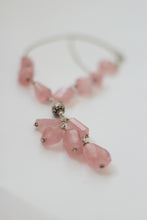 Rose Quartz & Silver Necklace