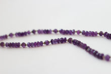 Amethyst & Silver Necklace