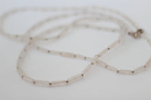 Clear Quartz & Silver Necklace