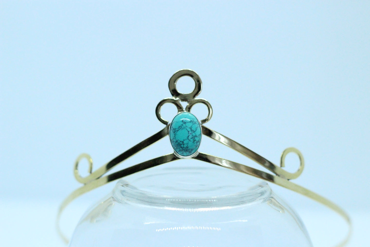 Single Oval Turquoise