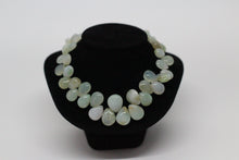 Light Green Jade & Silver Necklace