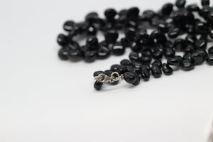 Black Onyx & Silver Necklace