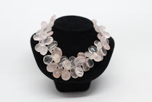 Rose Quartz & Silver Necklace