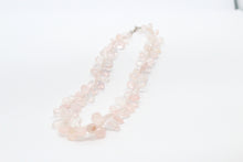 Rose Quartz & Silver Necklace