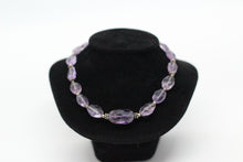 Amethyst & Silver Necklace