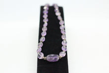 Amethyst & Silver Necklace