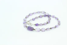 Amethyst & Silver Necklace