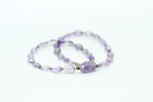 Amethyst & Silver Necklace