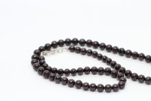 Garnet & Silver Necklace