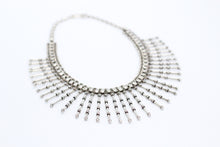 Vintage Silver Spiked Necklace