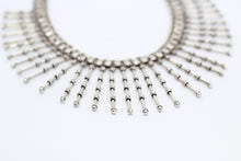 Vintage Silver Spiked Necklace