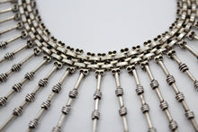 Vintage Silver Spiked Necklace