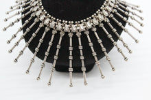 Vintage Silver Spiked Necklace