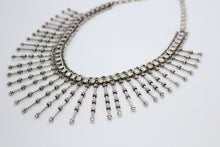 Vintage Silver Spiked Necklace