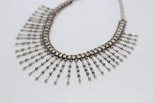 Vintage Silver Spiked Necklace