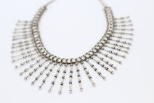 Vintage Silver Spiked Necklace