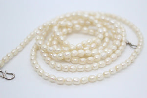 Long Pearl Beaded Necklace