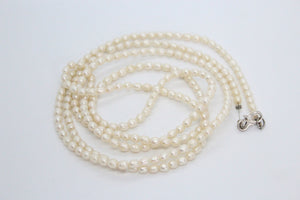 Long Pearl Beaded Necklace