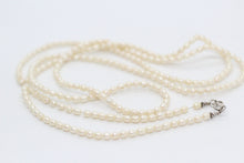 Long Pearl Beaded Necklace