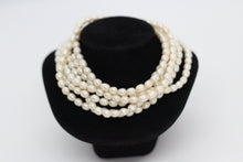 Long Pearl Beaded Necklace