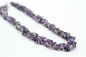 Tripple Amethyst Necklace