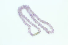 Light Amethyst Chip Necklace