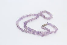 Light Amethyst Chip Necklace