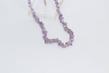 Light Amethyst Chip Necklace